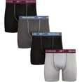 thumbnail image 1 of Reebok Men's 4 Pack Performance Boxer Brief (Core), 1 of 11
