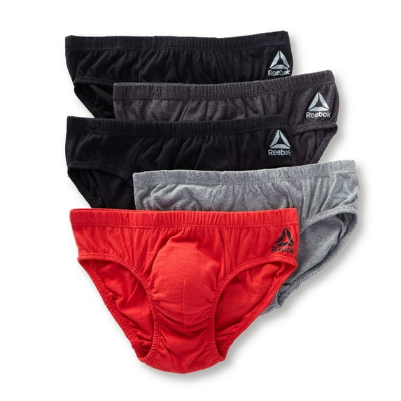Reebok Men's 5 Pack Low Rise Briefs