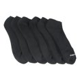 thumbnail image 1 of Reebok Men's 6 Pack Big and Tall Low Cut Socks, Black, 12.5-16, 1 of 1