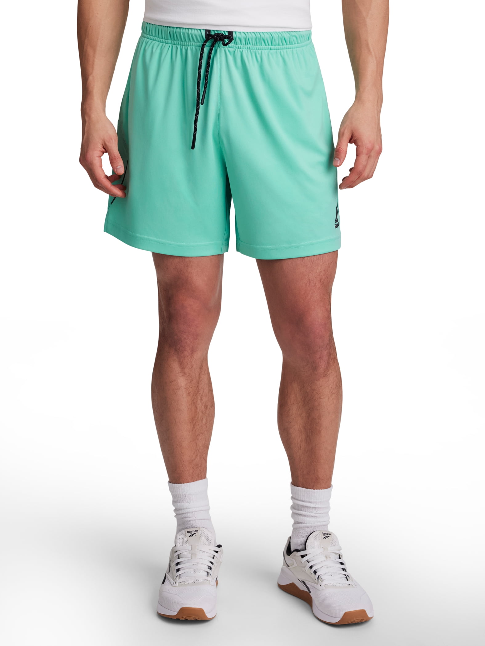 Reebok Men's and Big Men's Agility Hybrid Short, 6" inseam, Sizes XS-5XL