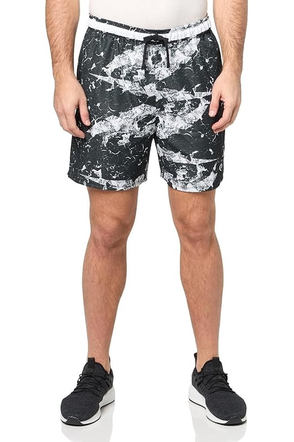 Men's Basketball Transition Shorts Medium Black / White