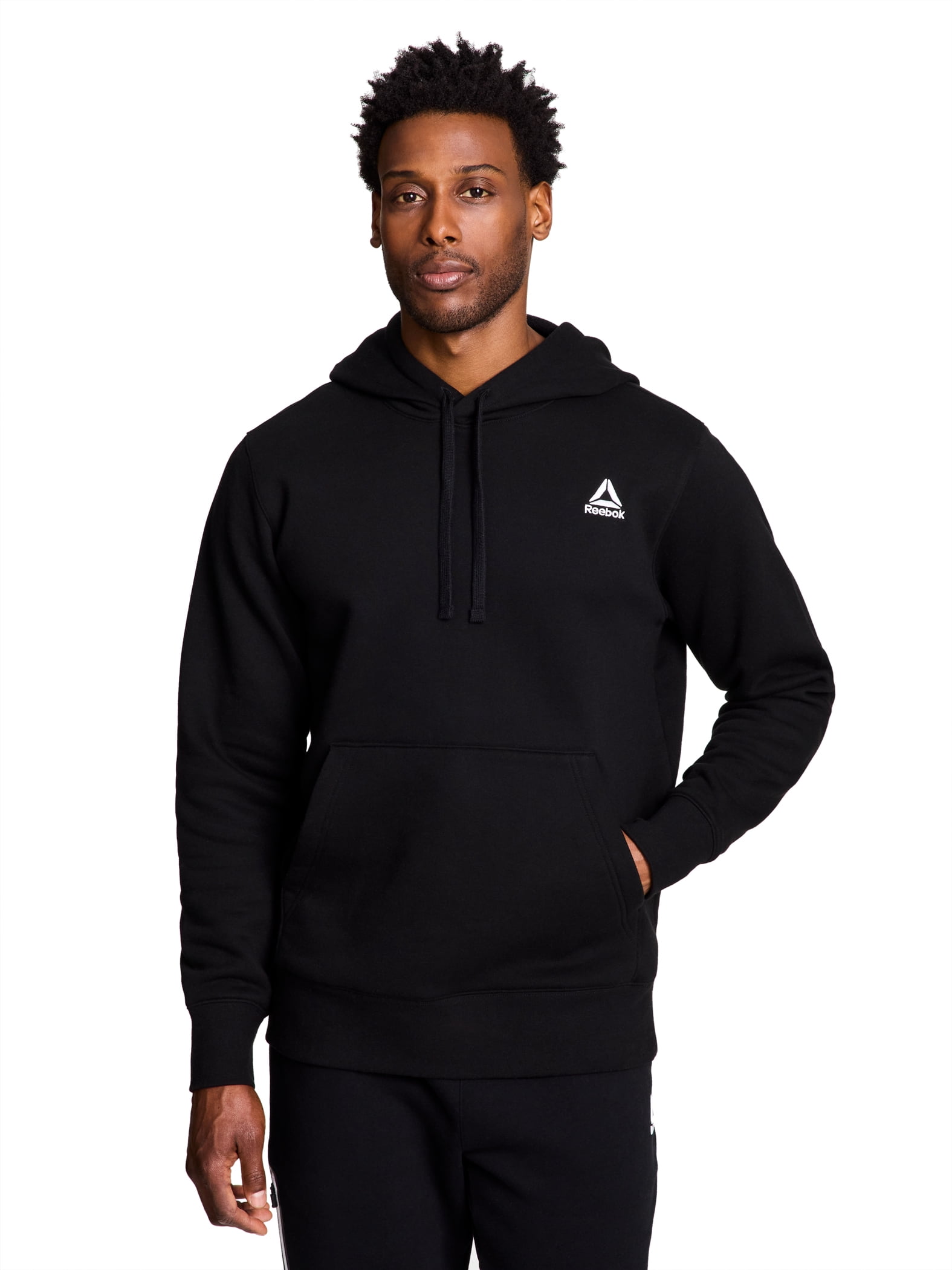 Reebok Men's and Big Men's Game Day Fleece Left Chest Hoodie, Sizes XS-5XL
