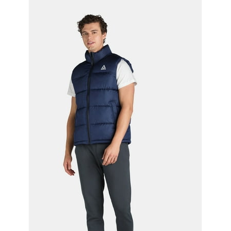 Reebok Men's and Big Men's Puffer Vest, Sizes S-3XL