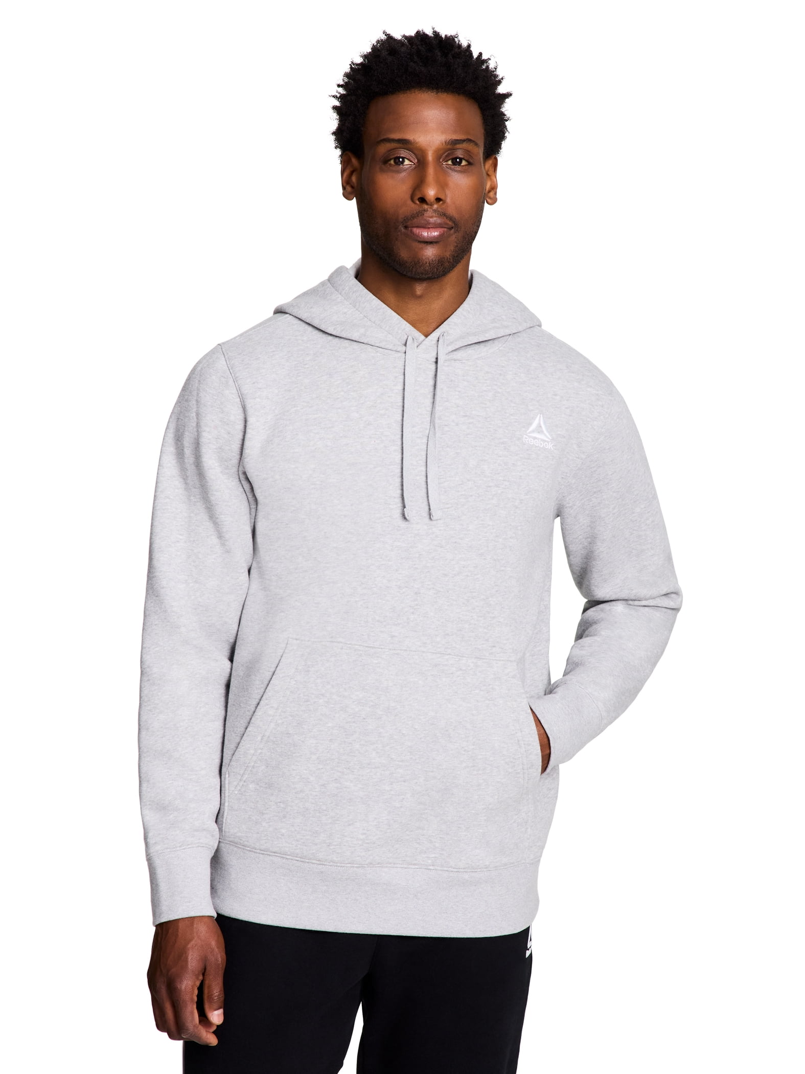Reebok Men's and Big Men's Game Day Fleece Left Chest Hoodie, Sizes XS-5XL