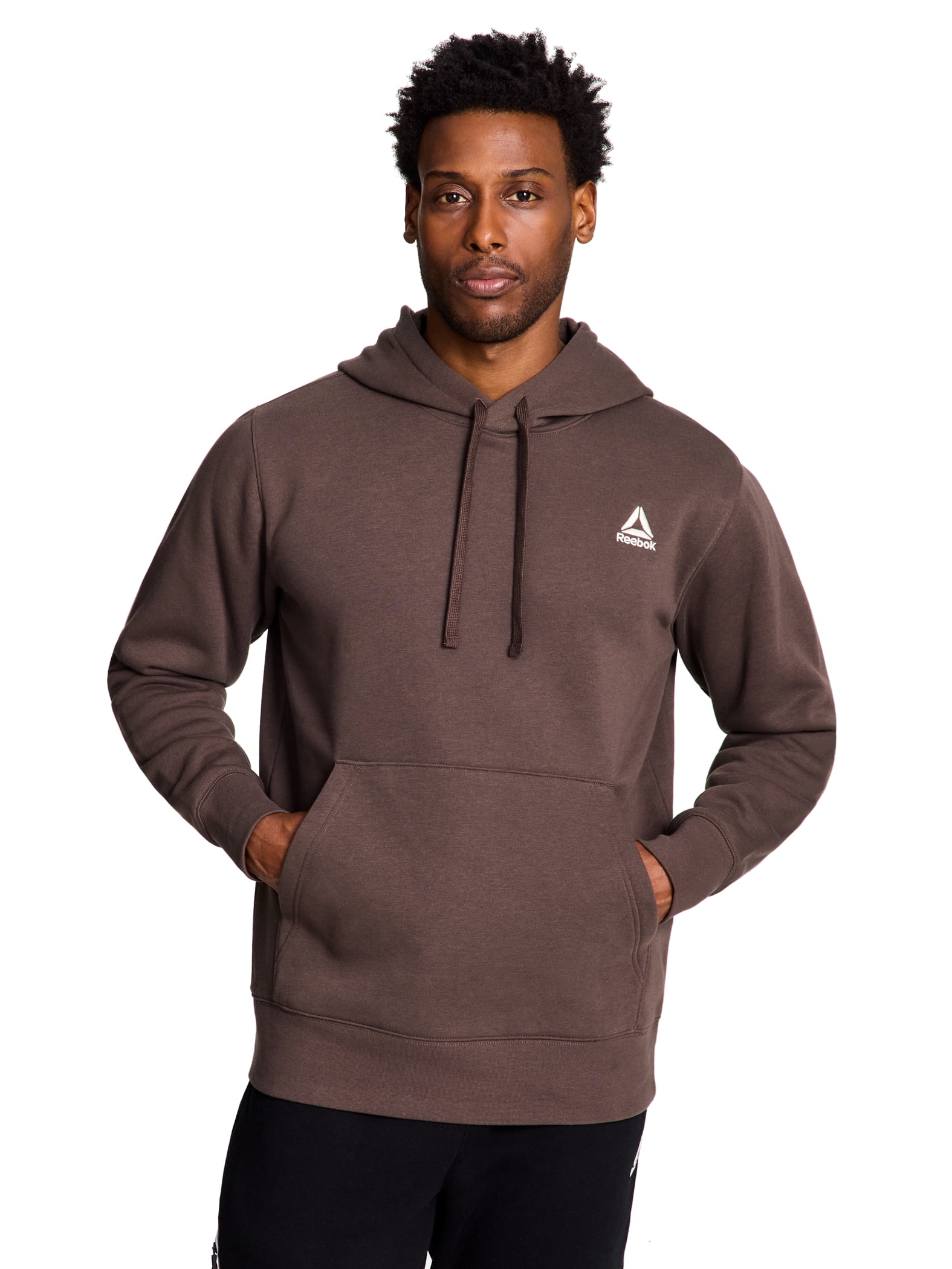 Reebok Men's and Big Men's Game Day Fleece Left Chest Hoodie, Sizes XS-5XL