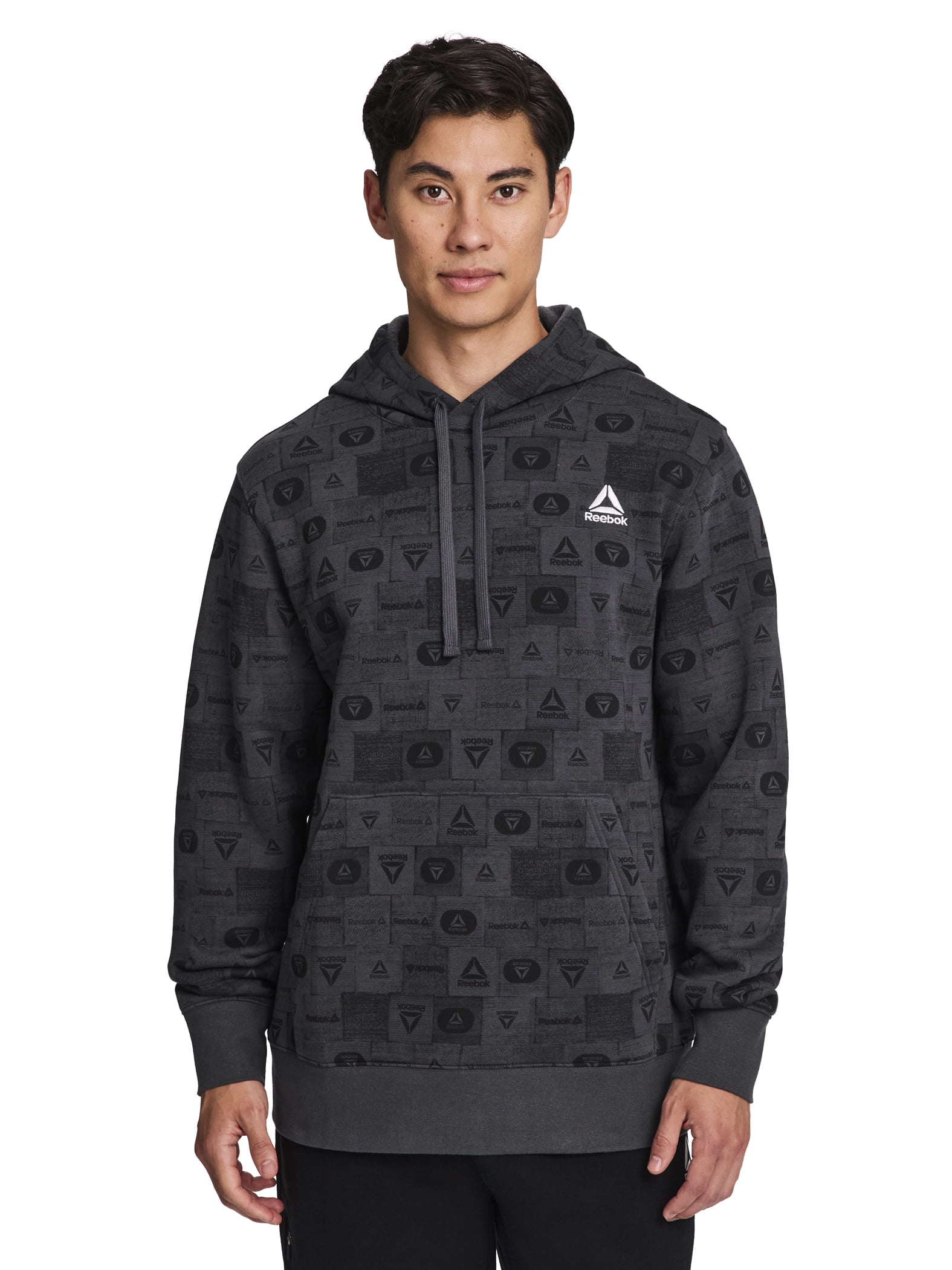 Reebok Men's and Big Men's Game Day Fleece Left Chest Hoodie, Sizes XS-5XL