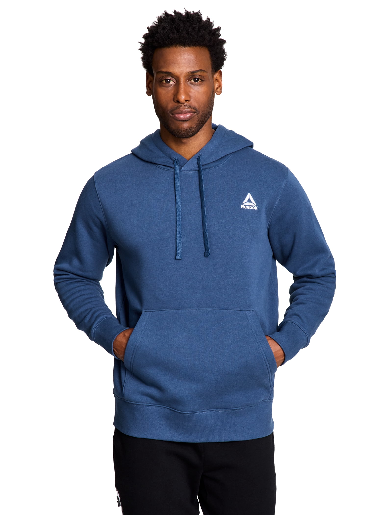 Reebok Men's and Big Men's Game Day Fleece Left Chest Hoodie, Sizes XS-5XL