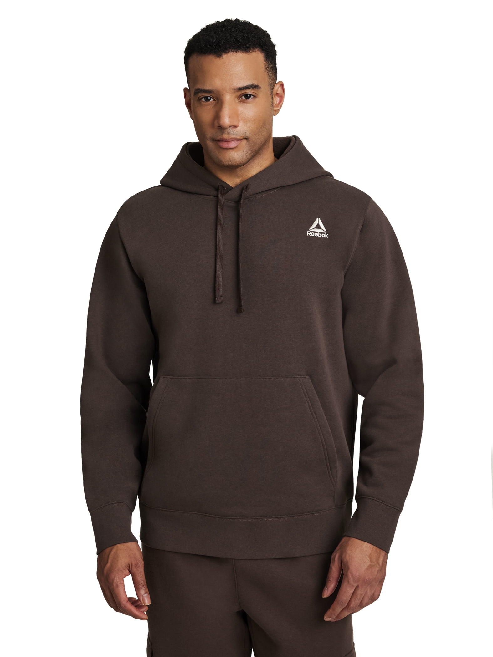 Reebok Men's and Big Men's Game Day Fleece Left Chest Hoodie, Sizes XS-5XL