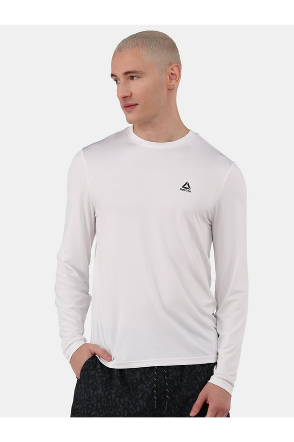 Men's & Big Men's Long Sleeve Sun Shirt with UPF 50+, Sizes S-3XL