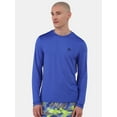 thumbnail image 1 of Reebok Men's & Big Men's Long Sleeve Sun Shirt with UPF 50+, Sizes S-3XL, 1 of 5