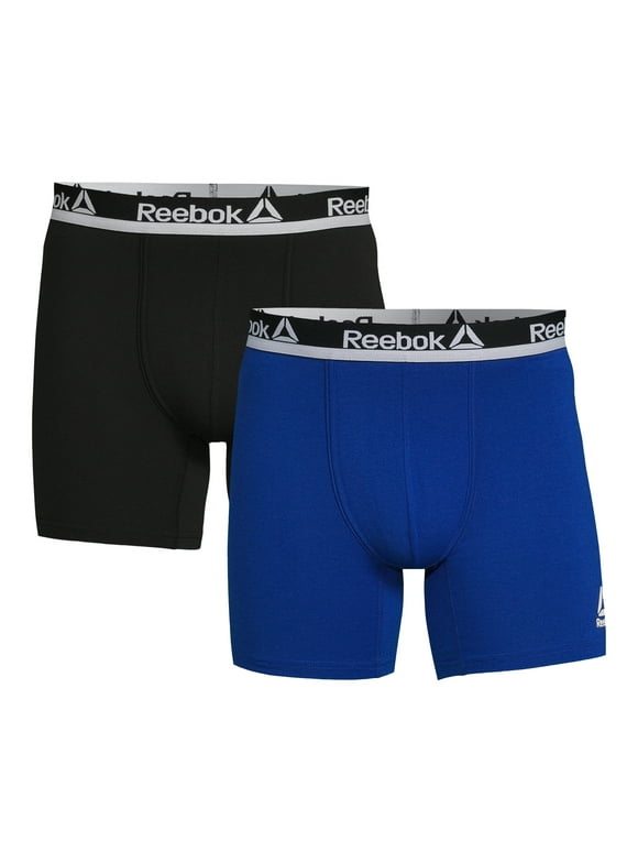 Reebok Men's Boxer Briefs, 2-Pack, Sizes S-XL