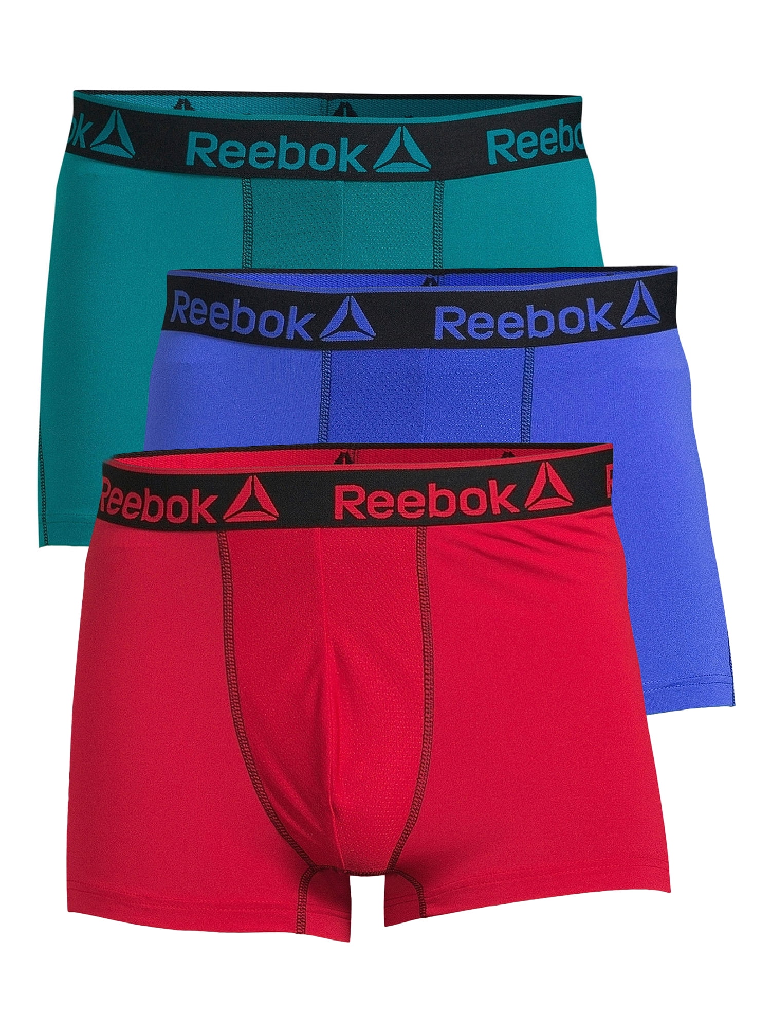 Reebok Men’s Boxer Briefs, 3Pack