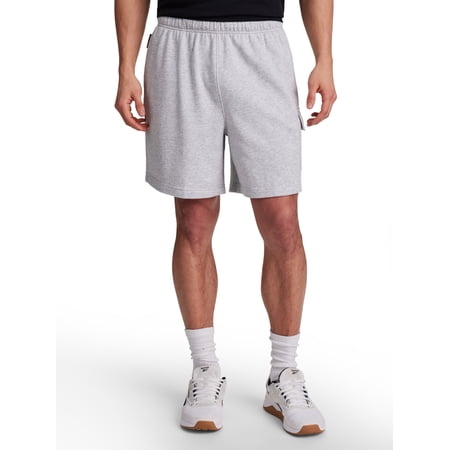 Reebok Men's and Big Men's League Knit Cargo Short, 7" inseam, Sizes XS-5XL