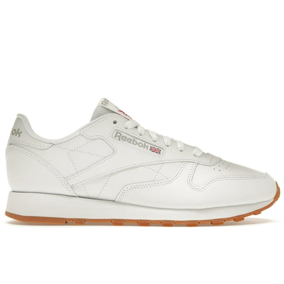 Reebok Men's Classic Leather Footwear White Gum Shoes, from StockX