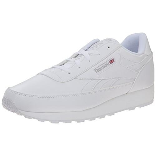 Mens Classic Renaissance Sneakers White Steel V67020 Leather Comfort