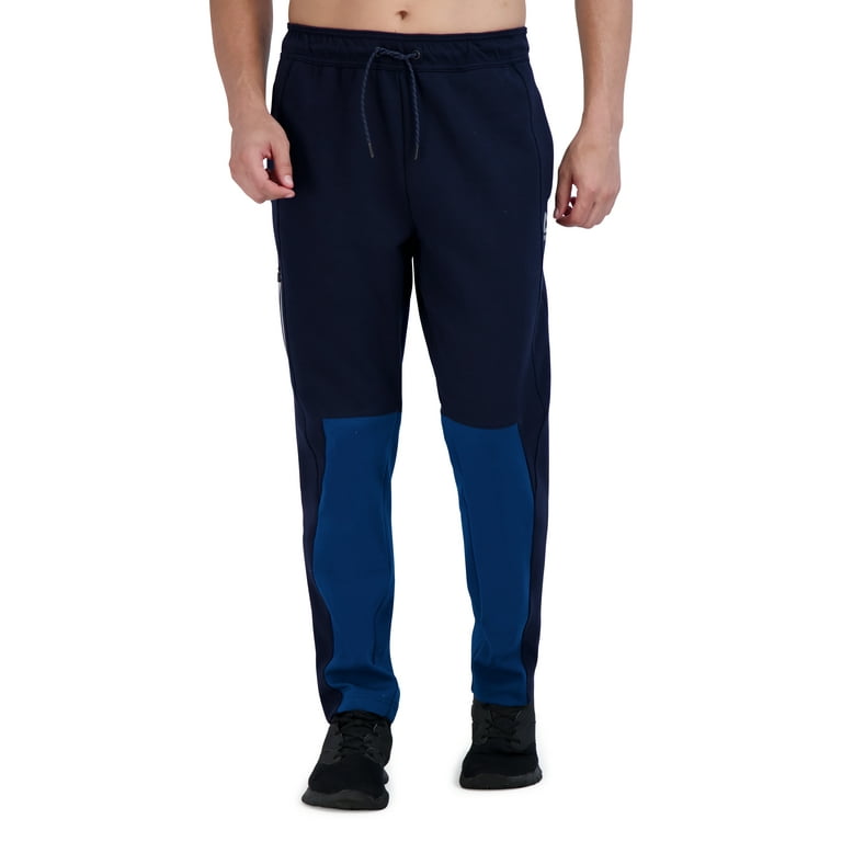 Reebok blue track pants sales