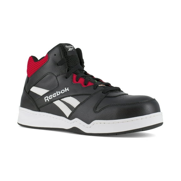 Reebok Men's Comp Toe High Top Work Shoes Black/Red 11.5 4E (2xExtraWide)