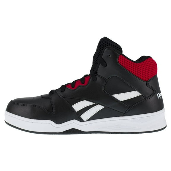 Reebok Men's Comp Toe High Top Work Shoes Black/Red 8.5 4E (2xExtraWide)