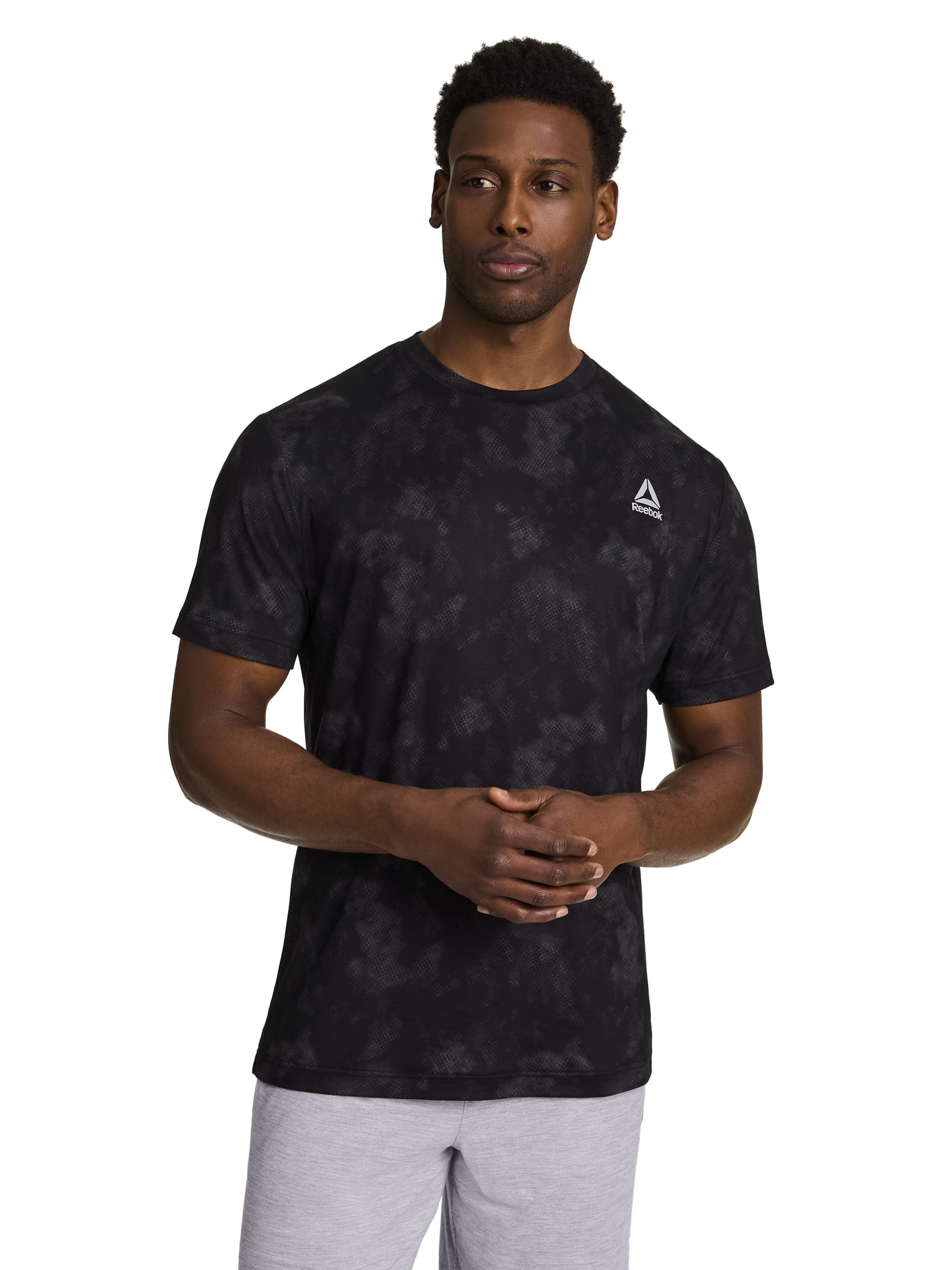 Reebok Men's and Big Men's Legacy Core Short Sleeve Tee Shirt, Sizes XS-5XL