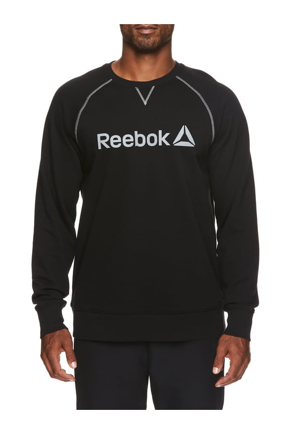 Men's Crewneck Sweatshirt with Long Sleeves, Sizes XS-3XL