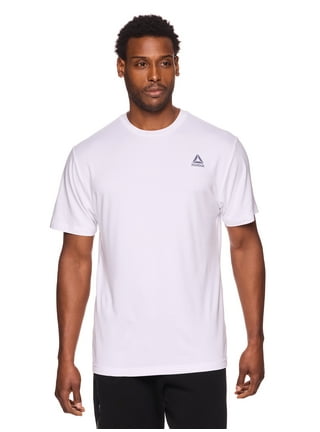 Mens Workout Shirts in Mens Workout Clothing | White