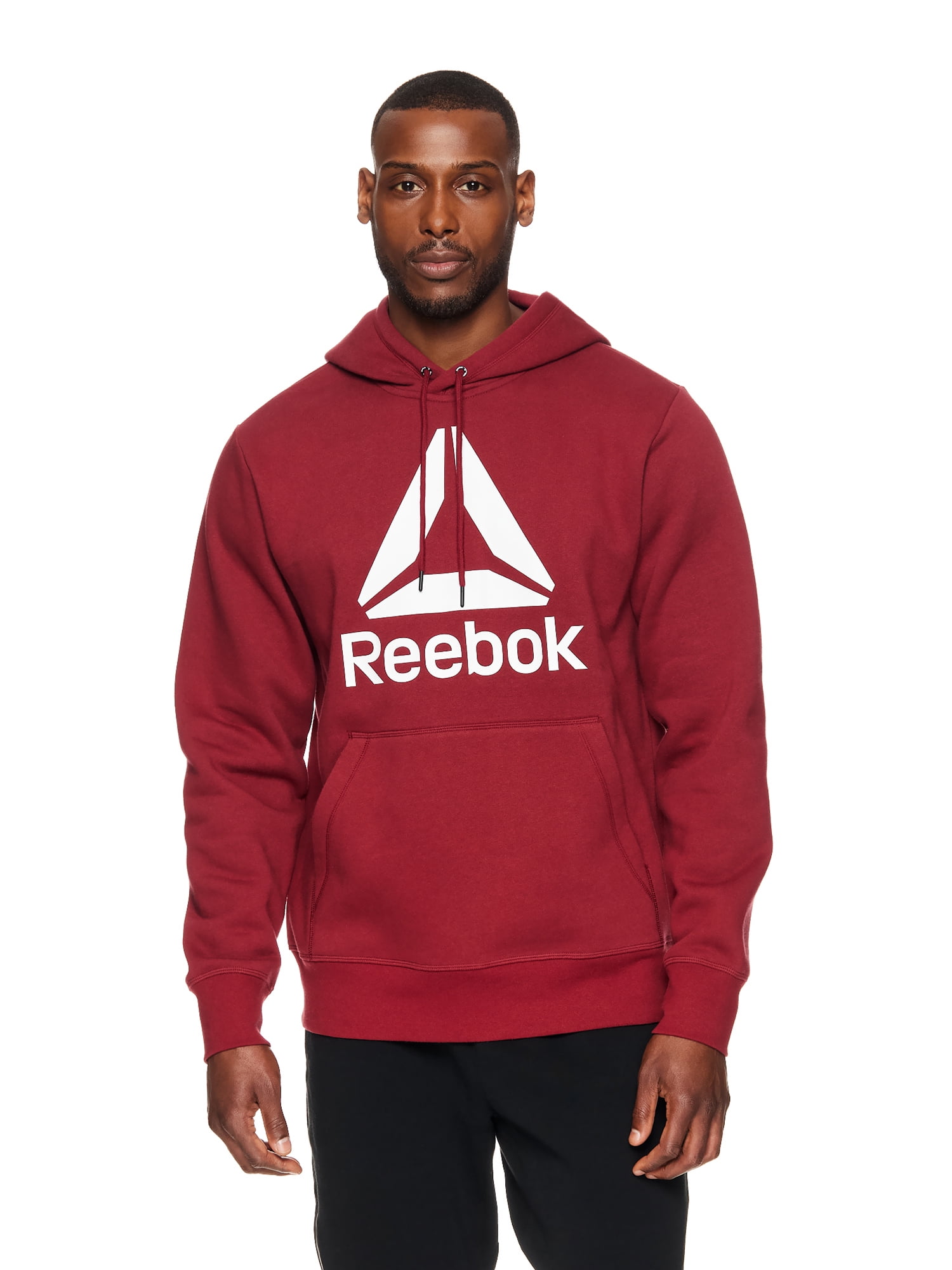 Reebok Men's Delta Logo Hoodie, Sizes S-3XL 
