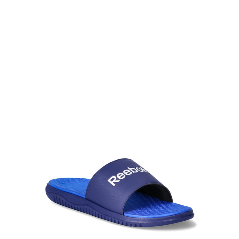 Reebok Men s Dual Density Comfort Slide Sandals Walmart