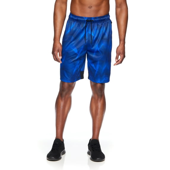 Reebok Men's End Line Performance Knit Training Shorts, 9" Inseam, up to Sizes 3XL