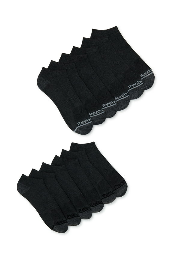 Men's Socks, Essentials Cushion Low Cut Socks, 12-Pack, Sizes 10-13