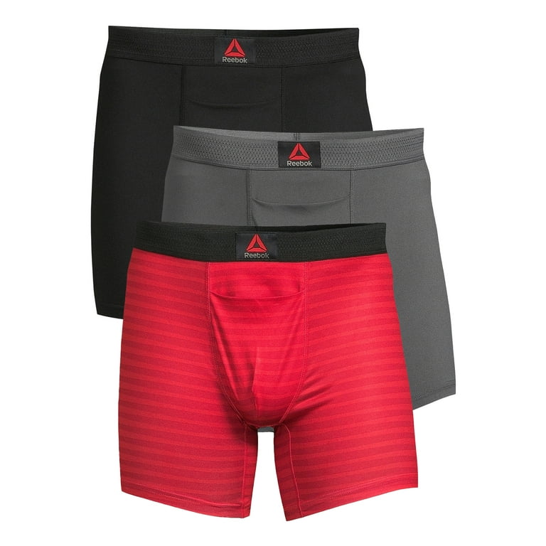 Reebok men's breathable 3pk boxer briefs sale