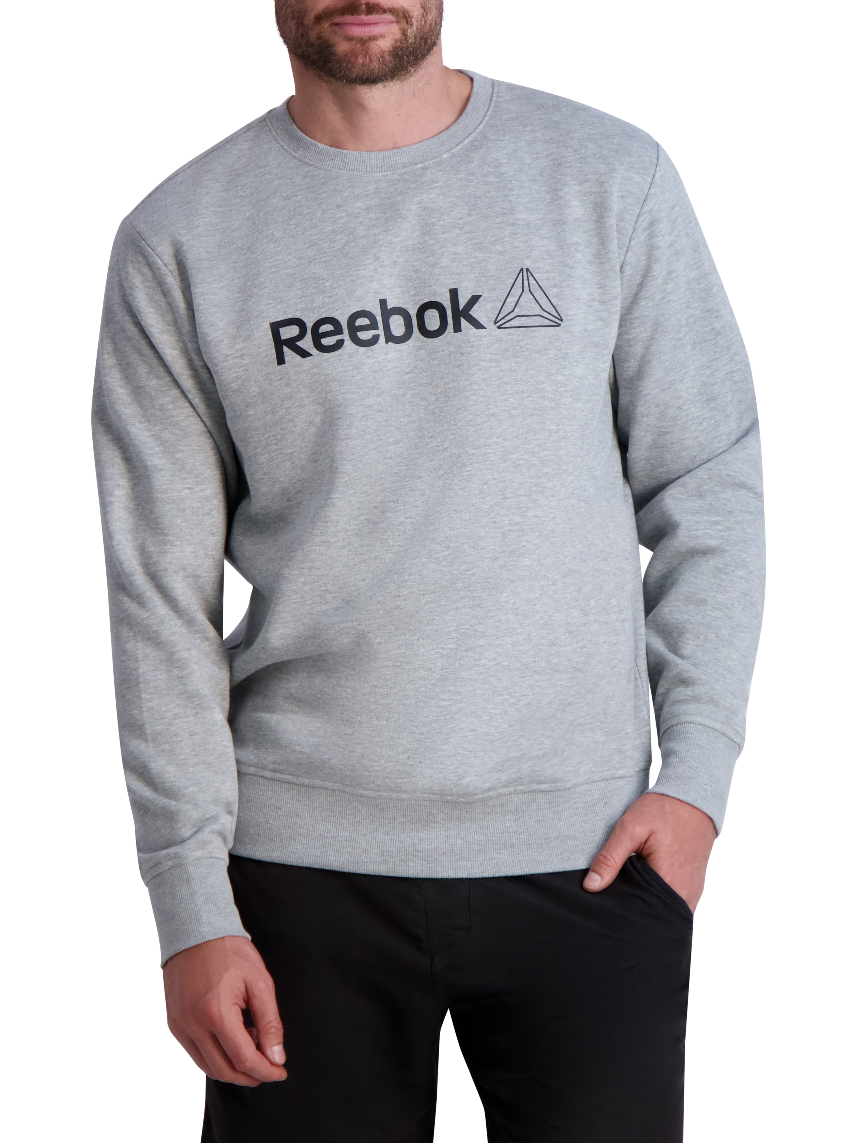 scaring Faldgruber Bevægelse Reebok Men's Free Weight Crewneck Sweater, Up To Size 3XL - Walmart.com