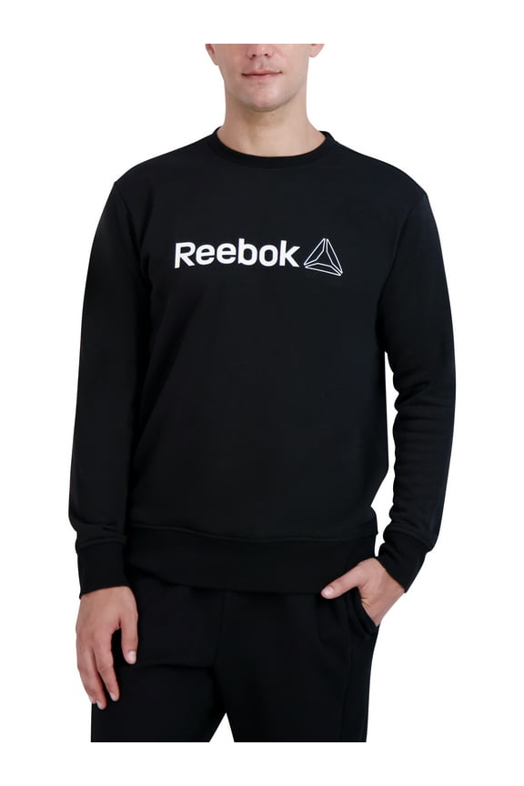 Men's Free Weight Crewneck Sweater, Up To Size 3XL