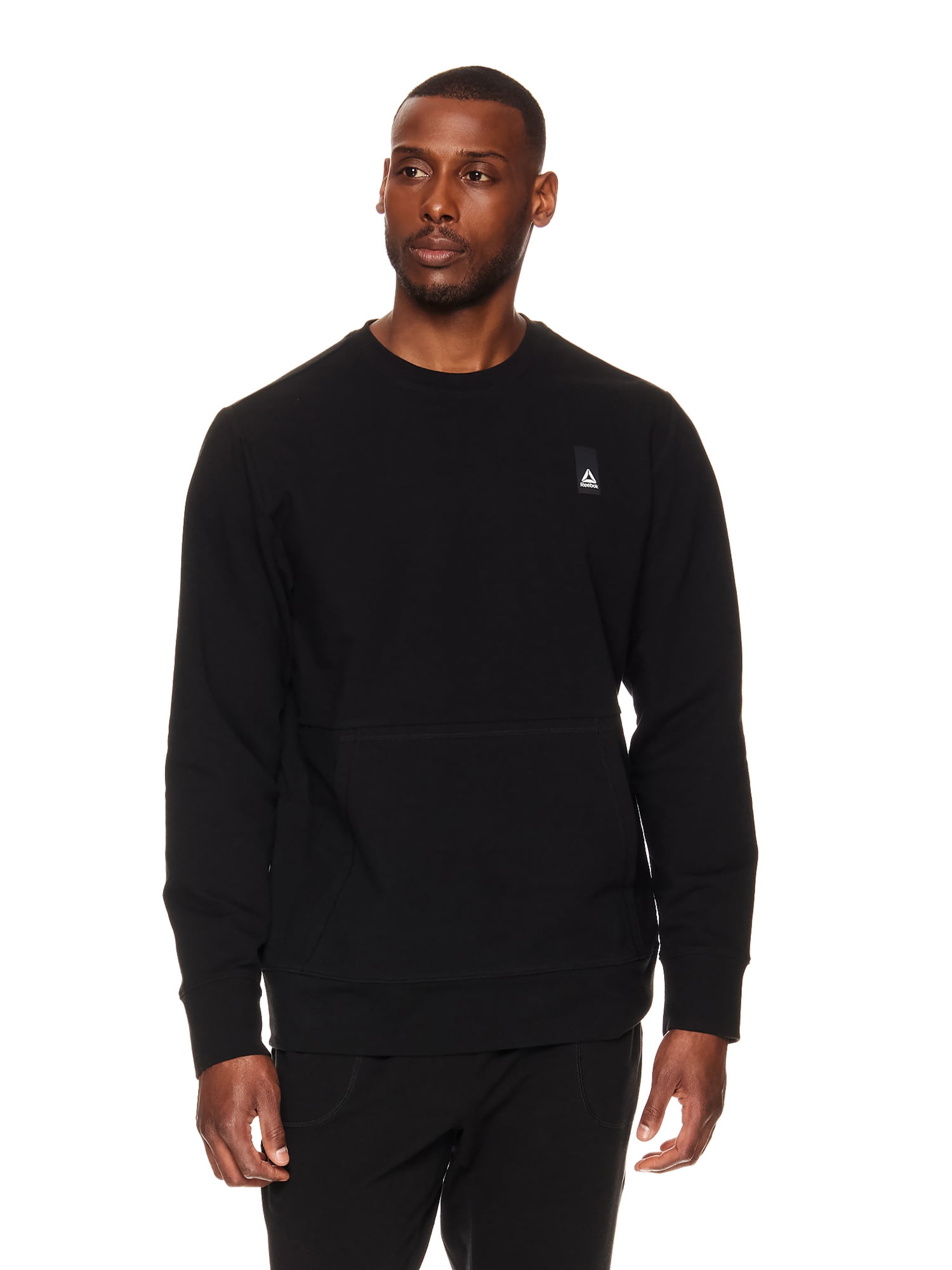 Reebok Men's Fundamental Crewneck Sweatshirt, up to Size 3XL - Walmart.com
