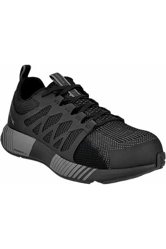 Men's Fusion Flexweave Comp Toe Athletic Work Shoes Black/Gray 11 4E   (2xExtraWide)