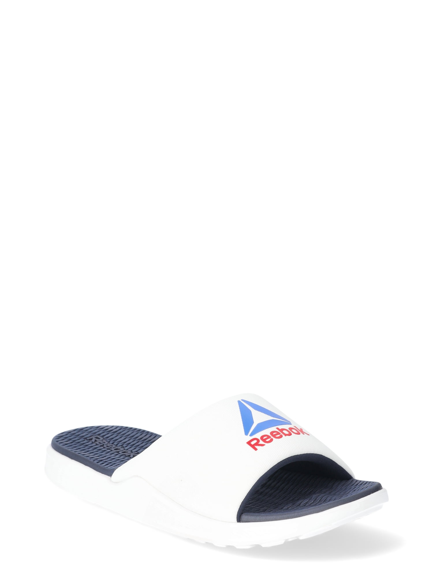 Reebok Men's Cushioned Comfort Slip-On Slides