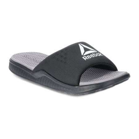 Reebok Men's Cushioned Comfort Slip-On Slides