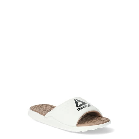 Reebok Men's Cushioned Comfort Slip-On Slides