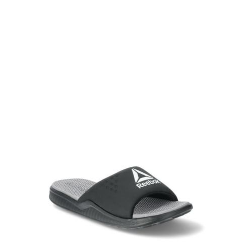 Reebok Men's Cushioned Comfort Slip-On Slides