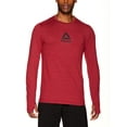 thumbnail image 1 of Reebok Men's Heathered Long Sleeve Tee, 1 of 6