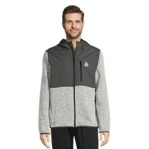 Reebok-Men-s-Hooded-Sweater-Fleece-Jacke
