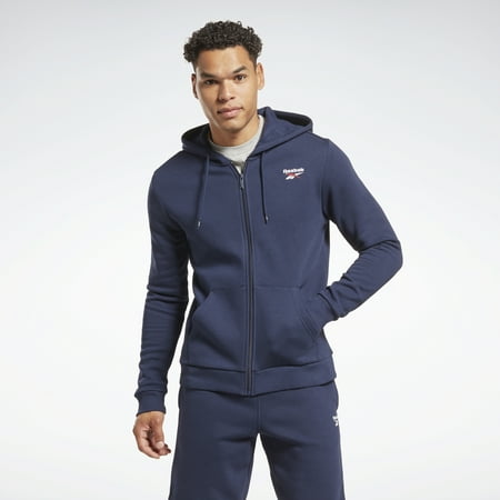 Reebok Men's Identity Fleece Full-Zip Hoodie