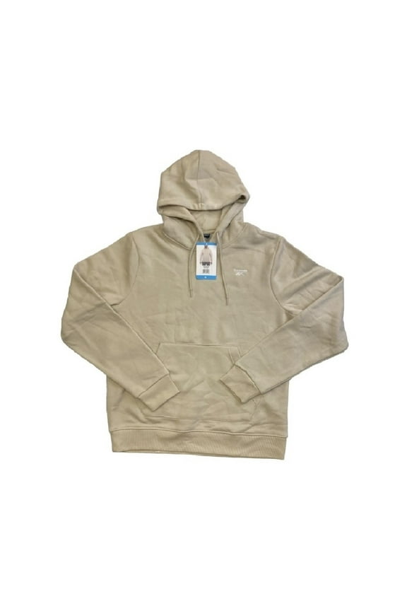 Men's Identity Fleece Pullover Classic Drawstring Sport Hoodie (Oatmeal, XS)