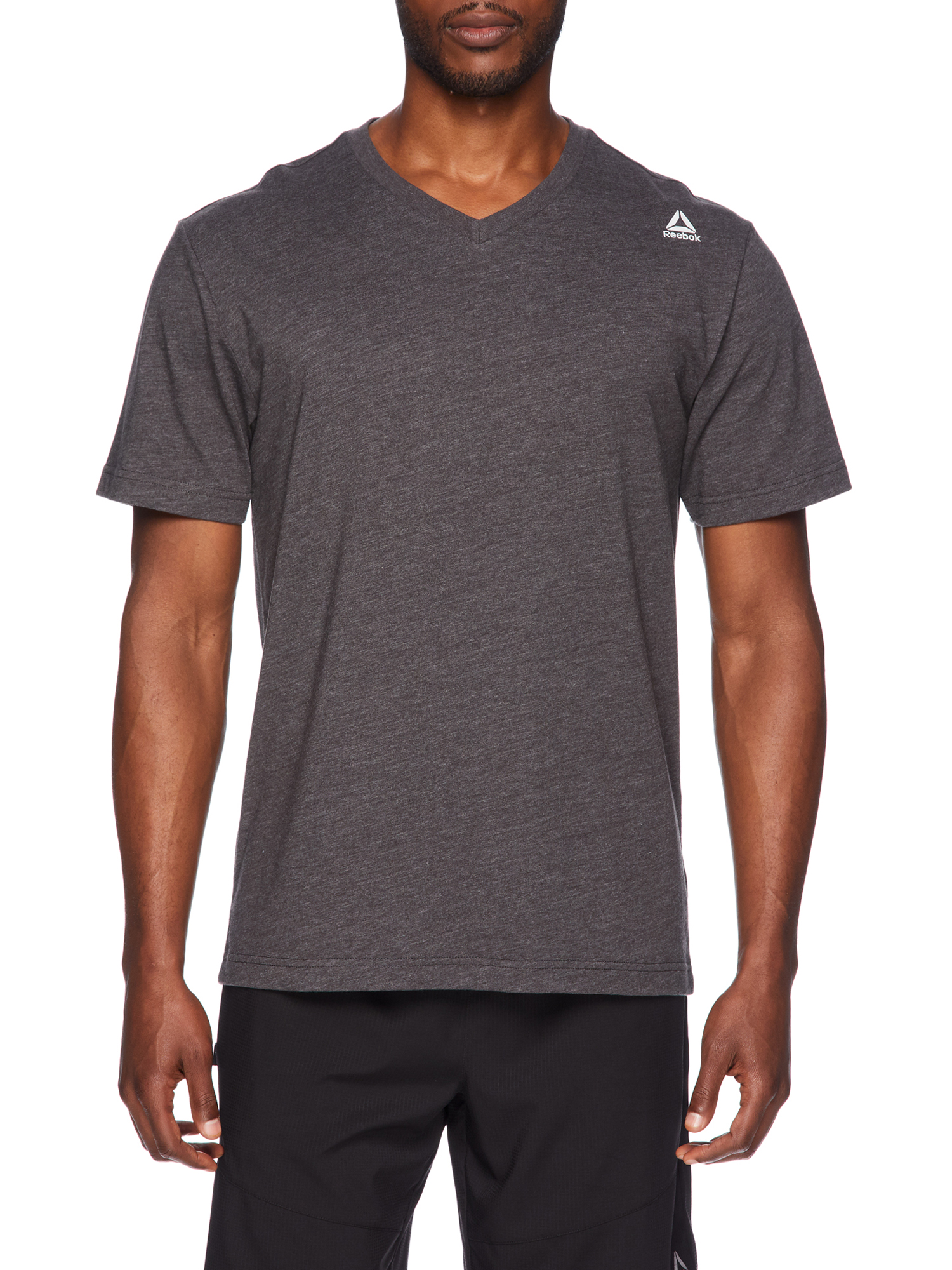 Reebok Men's Jolt 2.0 V-Neck Short Sleeve T-Shirt - image 1 of 4