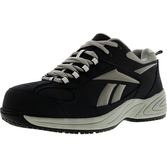 Reebok Men's Jorie Navy / Blue Silver Ankle-High Running Shoe - 9.5W