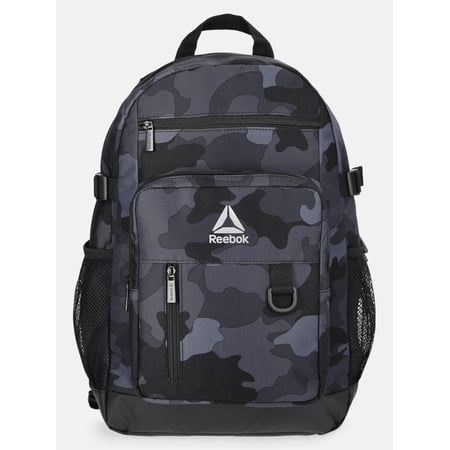 Reebok Men's Kaiser 18" Laptop Backpack, Black Camo