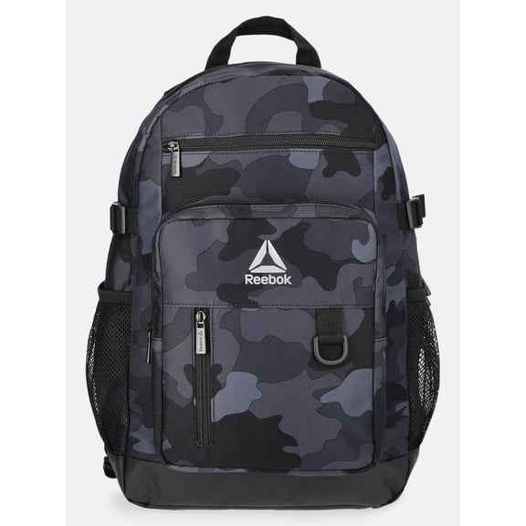 Reebok Men's Kaiser 18" Laptop Backpack, Black Camo