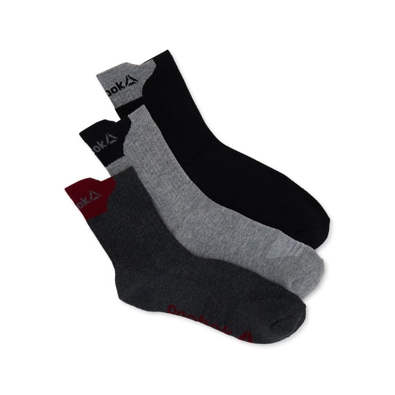 Reebok Men's Socks, Legends High Ankle Socks, 3-Pack