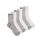 Reebok Mens Lightweight Mid Crew Socks, 6-Pack