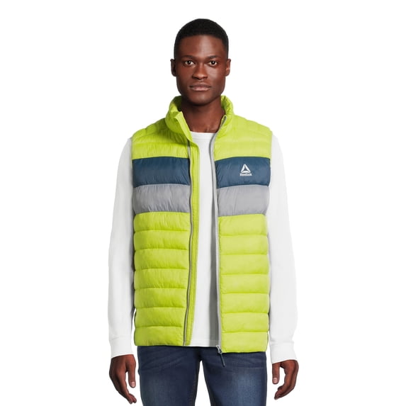 Reebok Men’s Lightweight Puffer Vest, Sizes M-3XL