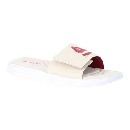 Reebok Men’s Memory Foam Slide Sandals with Adjustable Strap